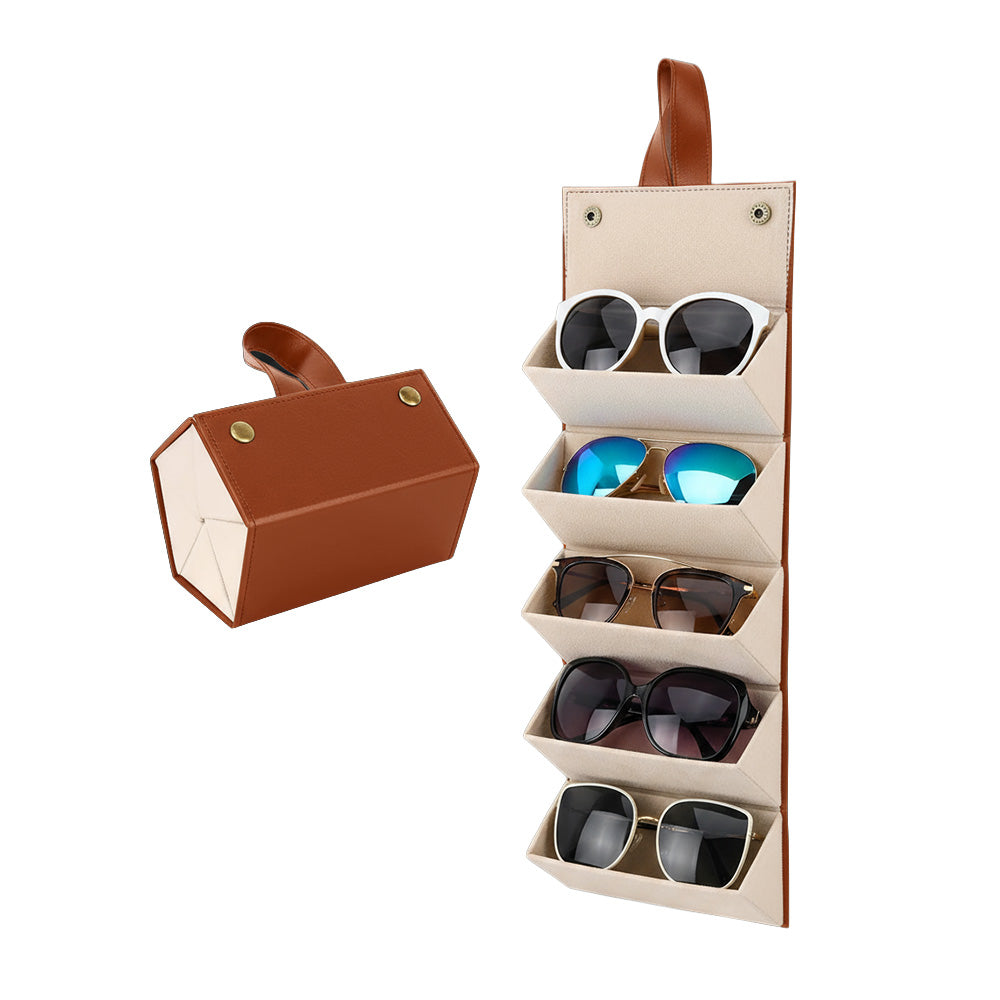 Estuche Plegable Para Gafas (Organizador 5 en 1)