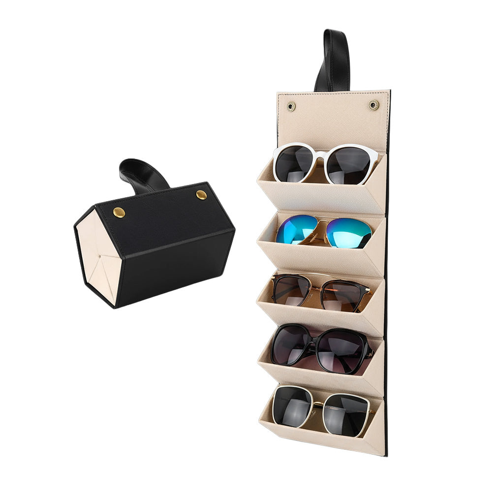 Estuche Plegable Para Gafas (Organizador 5 en 1)