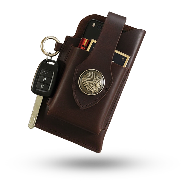 Funda de cuero multifuncional para teléfono™