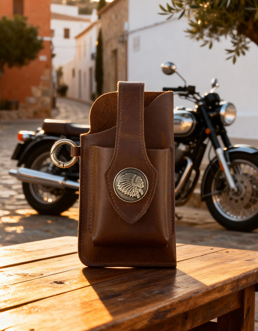 Funda de cuero multifuncional para teléfono™