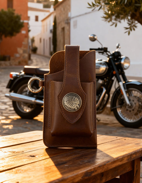 Funda de cuero multifuncional para teléfono™